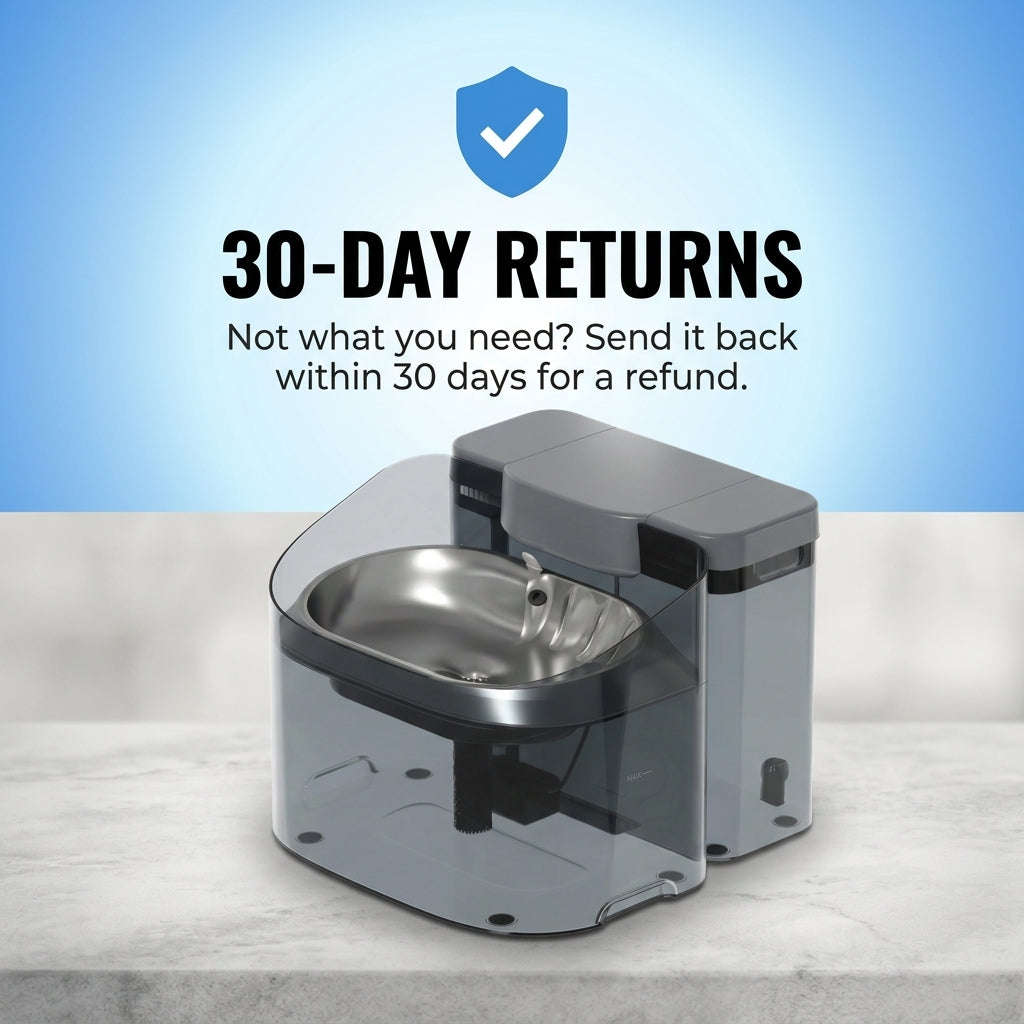 WoofWell Automatic Filtering Dog Water Fountain