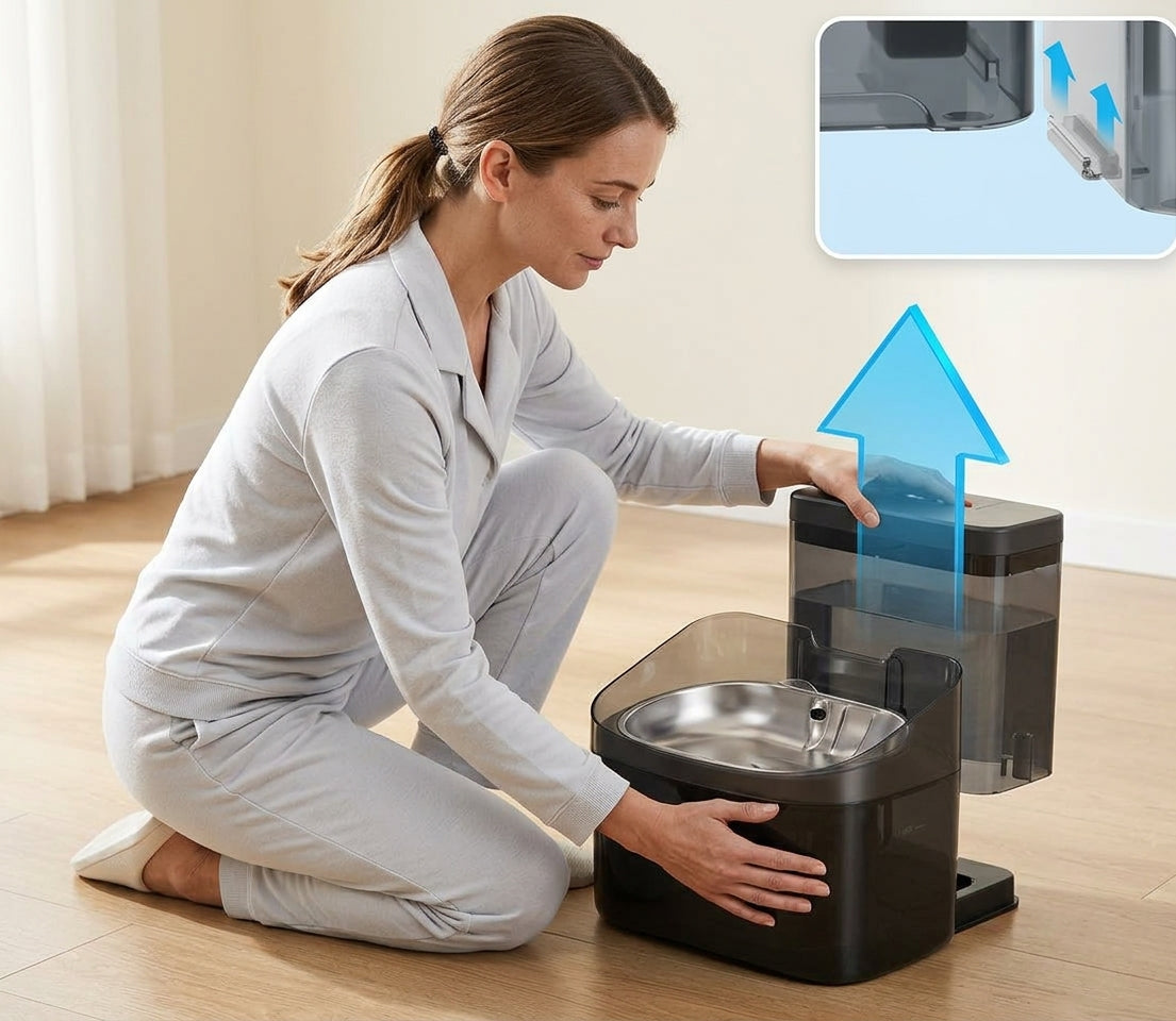 WoofWell dog water fountain